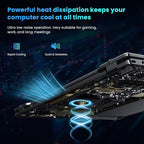 17.6 inch Student-Laptop Computer, 2025 16GB RAM 384GB SSD Expandable 512GB Windows 11 Laptop, Quad-Cores Processor, 1080P FHD Display, 1 Year Office 365, Backlit Keyboard, WiFi 6, Type C