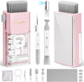 Keyboard Cleaning Kit, All in 1 Laptop Cleaning Kit for MacBook iPhone iPad Camera Lens Airpods Computer, Compact Keyboard Cleaner with Spray and Brush, Multitool for Electronic Screen