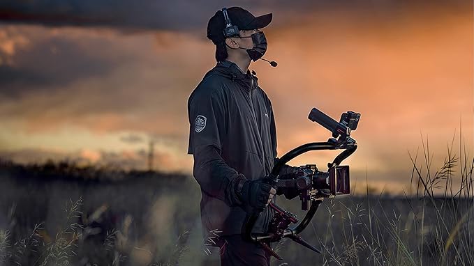 Tilta Basic Ring Grip Plus Compatible with DJI Ronin RS3 Pro/ RS4/ RS4 Pro | Improved Stability, Movement & Flexibility | Aluminum Alloy | Multiple Power Options