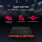 Asustor FLASHSTOR 6 Gen2 FS6806X, 6 Bay All M.2 SSD NAS, AMD Ryzen Quad-Core 2.3GHz, 8GB RAM DDR5, 10GbE Port, USB4 Type-C, Network Attached Storage for Video & Content Creators (Diskless)