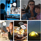 Mini Magnetic Phone Selfie Light Compatible with iPhone Magsafe, Clip on Pocket Light for Tablet Laptop Computer Zoom Video Call TikTok YouTube Video Recording Phone Filming Makeup