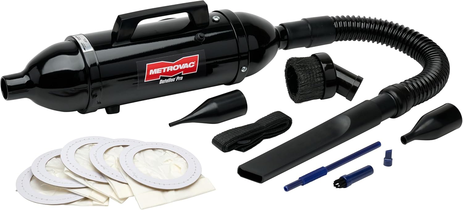 METROVAC Electric DataVac Pro Series | Model MDV-1BA | Computer Vacuum | Blower |Cleaner | Duster | Made in The USA