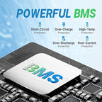 Redodo 12V 100Ah Mini LiFePO4 Battery, Lithium Battery with Upgraded 100A BMS, Up to 15000 Cycles, Install in any directions, Perfect for Solar Home Energy Storage, RV, Trolling Motor