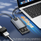 MAIWO Dual Bay M.2 SATA SSD Enclosure Cloner, USB3.1 Gen2 Type C 6Gbps B-Key/B+M Key Solid State Drive Reader for SSD Size 2230/2242/2260/2280