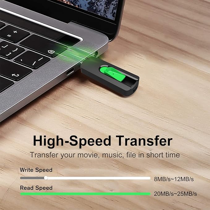 128GB Flash Drive Aiibe USB Flash Drive 128 GB Thumb Drive USB 2.0 Memory Stick Zip Drive Backup Jump Drive Single 128GB 128G USB Drive for PC Laptop