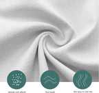 2 Pack Microfiber Liner Cleaning Cloth with Screen Keyboard Imprint Protection for MacBook Pro/AIR 13" 14" 2018-2025, Keyboard Protector Compatible MacBook Air 13/MacBook Pro 14 (M4-M1)-Grey+Yellow