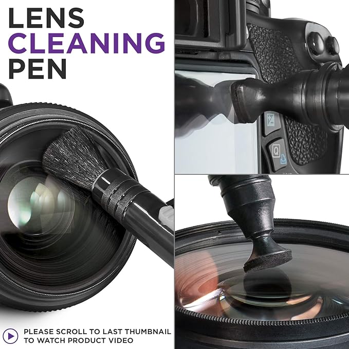 Altura Photo Professional Camera Cleaning Kit for DSLR & Mirrorless Cameras and Sensitive Electronics Bundle - Camera Accessories Kit with Altura Photo 2oz All Natural Cleaning Solution