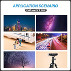 Fotopro 68" Carbon Fiber Travel Tripod, Heavy Duty Camera Tripod with Ball Head, Detachable Monopod with Quick Release Plate and Bag, Load up to 12KG/26lbs