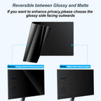 [2-Pack] 23 Inch Privacy Screen for Monitor Computer Screen Privacy Filter for 16:9 Widescreen Monitor Desktop PC Monitor Privacy Film Monitor Privacy Shield and Anti-Glare Protector