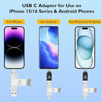 Genuine Apple MFi Certified iPhone-USB-Flash-Drive 256GB Real Capacity Genuine Lightning encrypted Backup-Photo-Stick-for-iPhone iPad Android PC Mac External-Storage Photos/Videos Thumb-Drive Pendrive