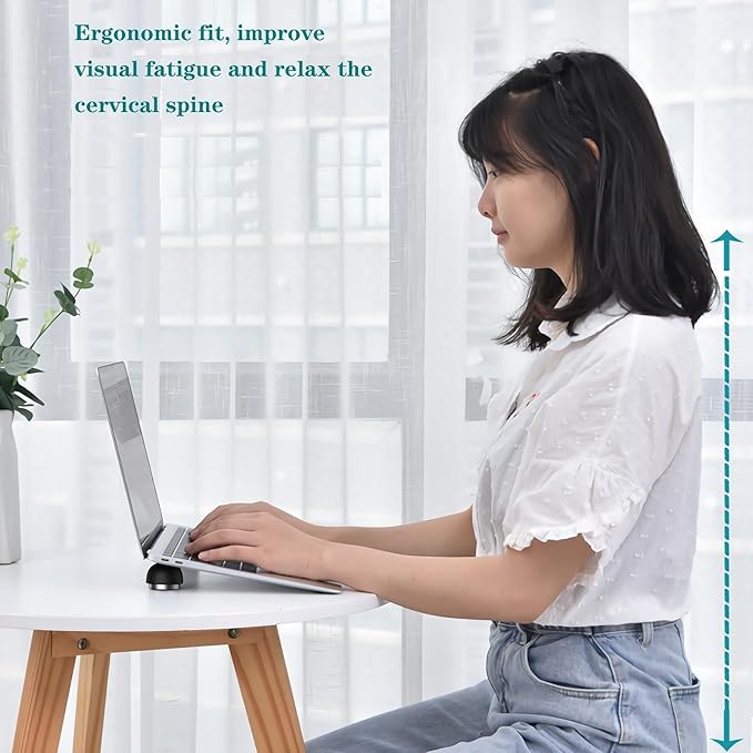 Laptop Cooling Pad,Small Laptop Cooling Stand Invisible Cooler Ball for Notebook Computer