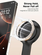 𝟐𝟎𝟐𝟓 𝐔𝐩𝐠𝐫𝐚𝐝𝐞𝐝 for Magsafe Tripod for iPhone,65”Extendable Strong Magnetic Selfie Stick for iPhone with Remote,Portable Cell Phone Tripod Stand for Vlogging Video Vacation Travel Essentials