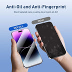 [Auto Alignment Kit] for iPhone 14 Pro Max Screen Protector Blue Light [6.7 inch] Full Coverage Dynamic Island Compatible, Anti Glare Anti Blue Light Tempered Glass Film, Case Friendly,2 Pack
