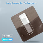 vretti P83 Portable Printers Wireless for Travel, A4 Portable Thermal Printer, Mobile Inkless Printer Compatible with Phone & Laptop, Supports 8.5 x 11 US Letter for Car School Office Home Use, White