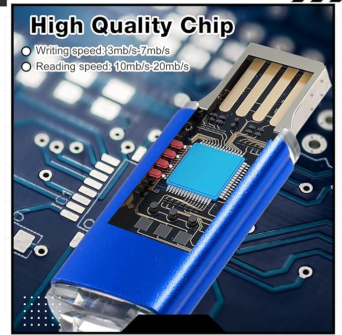 Hoteam 50 Pack USB 2.0 Flash Drives Bulk Blue Portable Thumb Drive with Hat USB Sticks Bulk with 50 Pcs Lanyards for Data Storage File Sharing Commercial Gift(4GB)