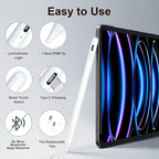 2 Pieces AMZ Fire Max 11 Pen Tablet Stylus Pen for AMZ Fire HD 10 Fire HD 8 Stylists Tablets Touch Screen Pencil (White)