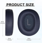 Replacement Ear Pads for JBL Tune 700(700BT)/710(710BT)/720(720BT)/750(750BT,750BTNC)/760(760NC)/770(770NC) Headphones, Headset Ear Cushions, Headset Earpads, Ear Cups Cover-Blue