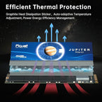 FX991 M.2 SSD 2TB NVMe SSD M2 2280 PCIe Gen 4x4, Read Up to 7300MB/s, Internal Solid State Drive for PS5 Laptop Desktop 3D QLC NAND