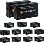 J-Tech Digital HDMI Extender 1080P 60Hz Over Single CAT 5e/6 Up to 200ft. | Deep Color, EDID Copy, Zero Signal Loss | Pack of 12 [JTDHDEX-1]