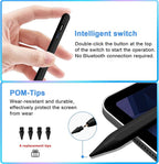 Stylus Pen for iPad 9th&10th - Type-c Charging Pencil for ipad Palm Rejection Active Pen Compatible with (2018-2025) Apple iPad 6/7/8/9/10/11(A16), Air 3/4/5/M2/M3, Mini 5/6, Pro 11"/12.9"/M4（Black）