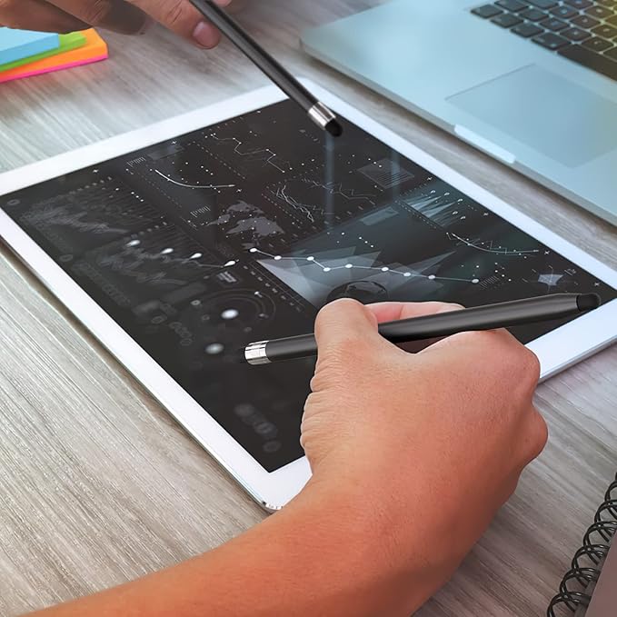 Stylus Replacement Tips, Replacement Rubber Tips for Stylus Pens, Soft Silicone Stylus Tips Silicone Nib Replacement for Touch Pencil Stylus Touchscreen Pen (45pcs)