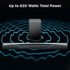 TCL Q75H Q Class 5.1.2 Channel Soundbar with Dolby Atmos, DTS:X, Ray Danz Technology, Wireless Subwoofer, and Bluetooth Music Streaming