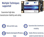 Dogfish SSD Msata 500GB Internal Solid State Drive Mini Sata Disk Drive High Performance Hard Drive for Desktop Laptop Notebook (MSATA, 500GB)