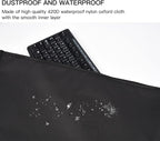Keyboard Dust Cover for Universal Computer Keyboard, PC Bag Pouch Case for Full Size PC Mechanical Gaming Keyboards /108 Keys Keyboards/Logitech/iMac Magic Dust Cover(20.8 x 11 Inch)