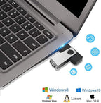 Aiibe 16 GB Flash Drive 10 Pack Bulk 16GB USB Flash Drives 2.0 USB Stick Thumb Drive USB Drive Pack, Black