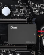 FX812 256GB SSD SATA III 2.5" 6GB/s, 3D NAND TLC, 70% SLC Cache, Up to 560MB/s, Compatible with Laptop & PC Desktop