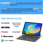 Keyboard Case for iPad 10th Generation 2022 & 11th (A16, 2025) – Magic-Style Keyboard with Multi-Touch Trackpad – Floating Cantilever Stand – Magnetic Case for iPad 10.9 inch 10th / 11th Gen.