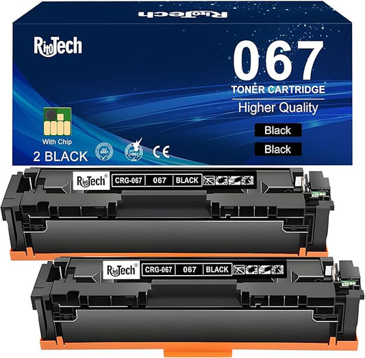 067 Black Toner Cartridge,Replacement for Canon 067 067H CRG-067 for imageCLASS MF653Cdw MF654Cdw MF656Cdw LBP633Cdw LBP632Cdw MF652Cw MF652Cdw Printer,with Chip