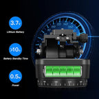 Soonpho M4 Motorized Rotating Panoramic Tripod Head, Remote Control 360° Pan Tilt Head with Mobile Phone Clip for DSLR Cameras, Camcorders, Smartphones, Tripod