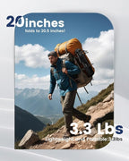 73" Camera Tripod and Monopod, Professional Aluminum Tripod Stand for Mirrorless Camera/DSLR/Cell Phone/Camcorder/GoPro, with Phone Holder and Travel Bag (Black)