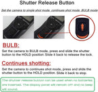 PHOLSY C6 Timer Remote Control with Intervalometer Compatible with Canon R10 R6 R8 90D 250D 200D 850D SX50HS; for Olympus E-M1X E-M1-II E-M1-III E-M5-III; for Fuji GFX100 GFX50R XT3 XT4 XT5 XT30