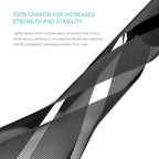 Tilta 2X Carbon Fiber Rods 15mm for Rail Support System | Increased Strength | Limited Reflection | Lightweight | DSLR Shoulder Rig, Camera Stabilizer Cage, Matte Box (20cm)