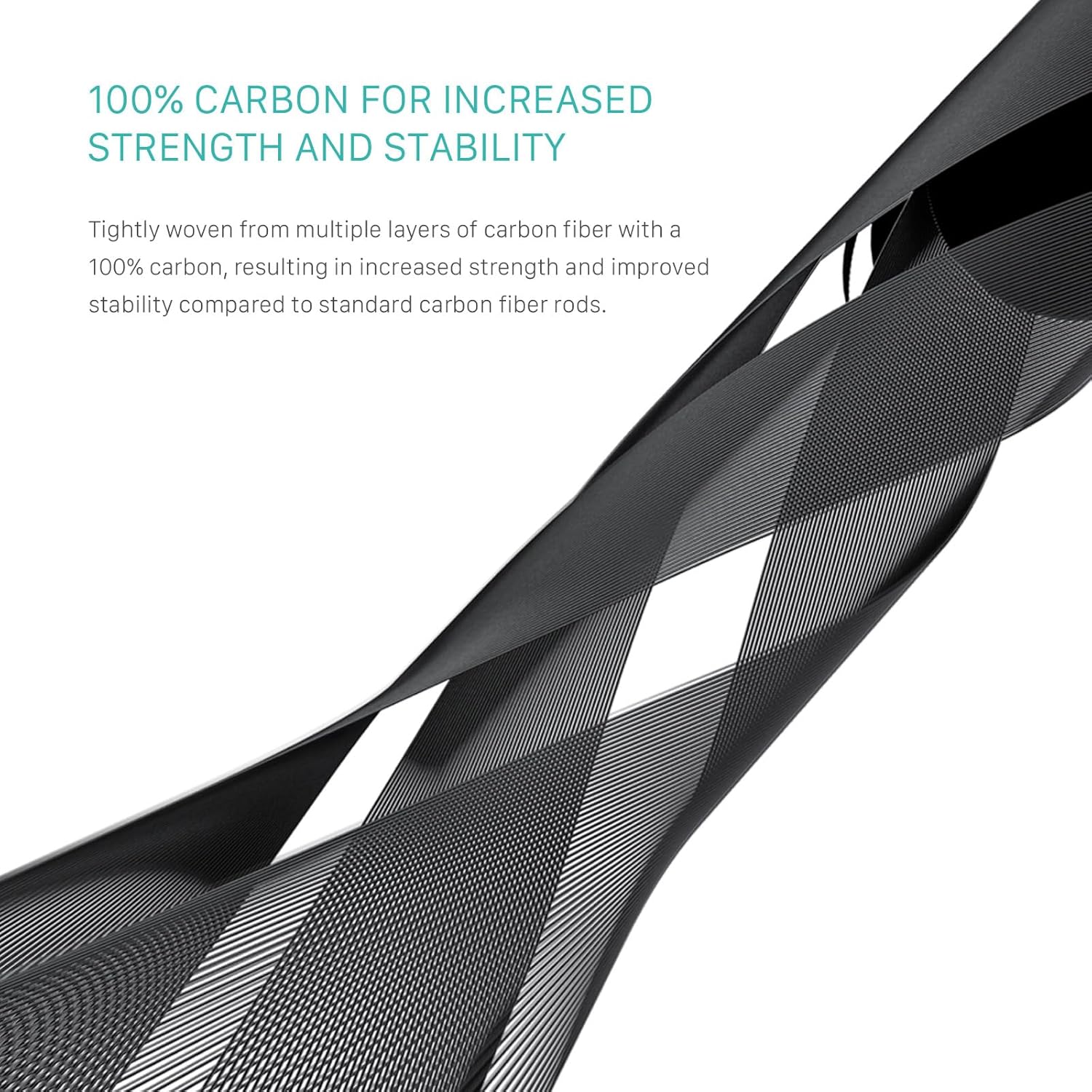 Tilta 2X Carbon Fiber Rods 15mm for Rail Support System | Increased Strength | Limited Reflection | Lightweight | DSLR Shoulder Rig, Camera Stabilizer Cage, Matte Box (20cm)