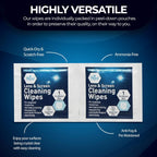 MED PRIDE Anti-Fog Lens and Screen Cleaning Wipes for Eyeglasses, Touch Screens, Premoistened, Anti-Static, Quick-Dry (200 200 Count (Pack of 1))