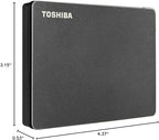 Toshiba Canvio Gaming 2TB Portable External Hard Drive USB 3.0, Black for PlayStation, Xbox, PC & Mac - HDTX120XK3AA