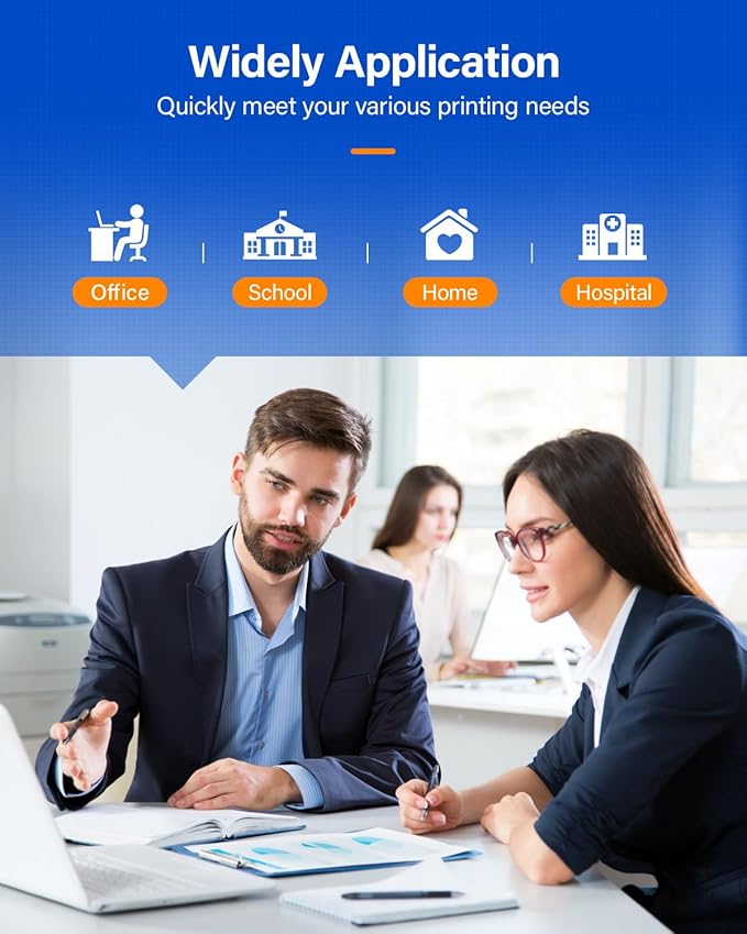 KingKJ H815 S2810 Black Toner Cartridge 2-Pack High Yield Replacement for Dell 593-BBMF 593-BBML Toner Cartridges Compatible with Dell H815 S2810dn H815dw S2815dn Laser Printer Ink All-in-One Copier