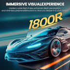 CRUA 32" Curved Gaming Monitor, 2K QHD 2560x1440P, 144Hz/165Hz Computer Monitors, 120% sRGB, FreeSync, Low Blue Light, 1800R VA Screen, HDMI 1.4/DP 1.2, Wall Mountable - Black