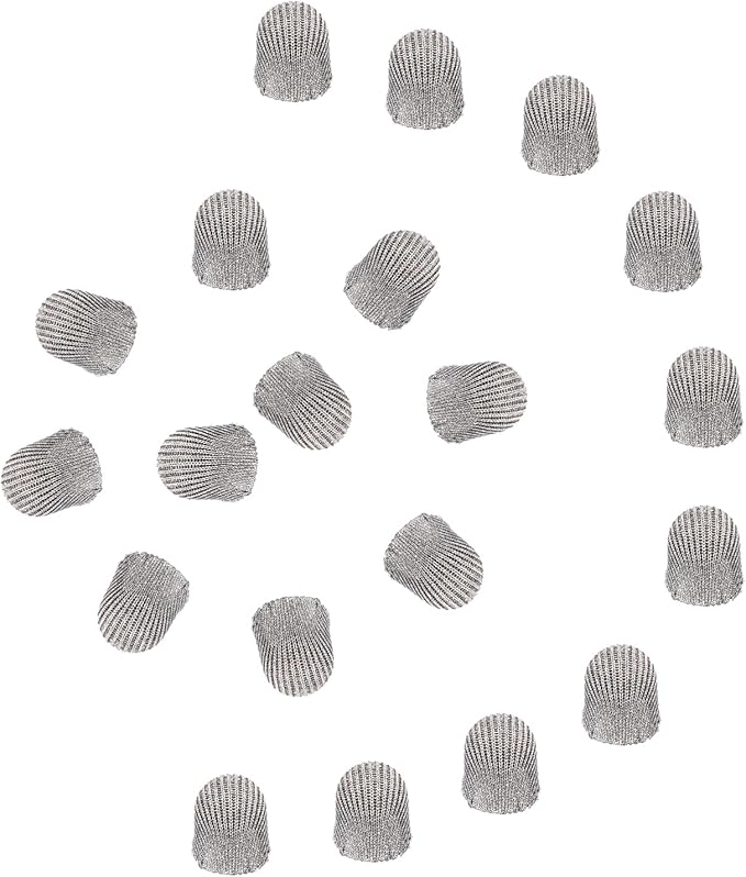 MECCANIXITY 10Pcs Replacement Fiber Mesh Tips for Stylus Pens 6mm Suitable for Capacitive Touch Screen,High Sensitivity,Soft,No Scratch Screen Pen Tip