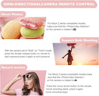 Remote Control for Nikon Camera,USB-C Rechargeable Wireless Shutter Release with OLED Screen – Video, Zoom & Focus Control for Nikon A1000, B600, P1000, P950, Z6III, Z30, Z50II, Zfc, Z5 (White)