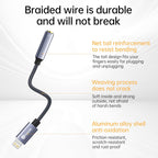 iPhone Headphone Adapter, Lightning to 3.5mm Adapter Auxiliary Adapter, Compatible with iPhone 14/13 /12/11 Full Series/SE/X/XR/XS/8 (Lightning to 3.5mm)