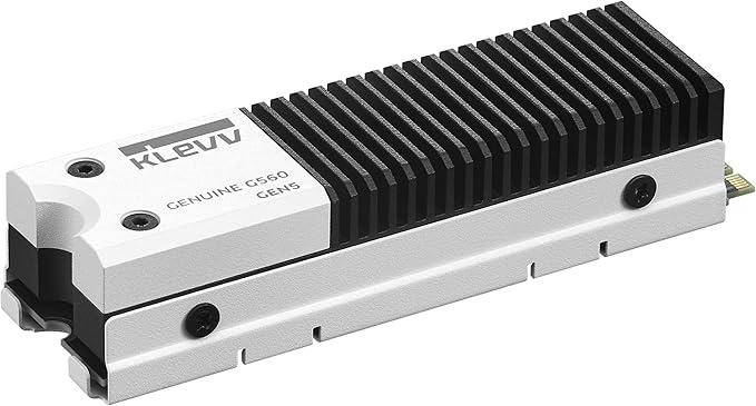 KLEVV Genuine G560 2TB M.2 2280 NVMe PCIe Gen5x4 Internal SSD Heatsink Included, up to 14000MB/s with DRAM Cash (K02TBM2SP0-G56)