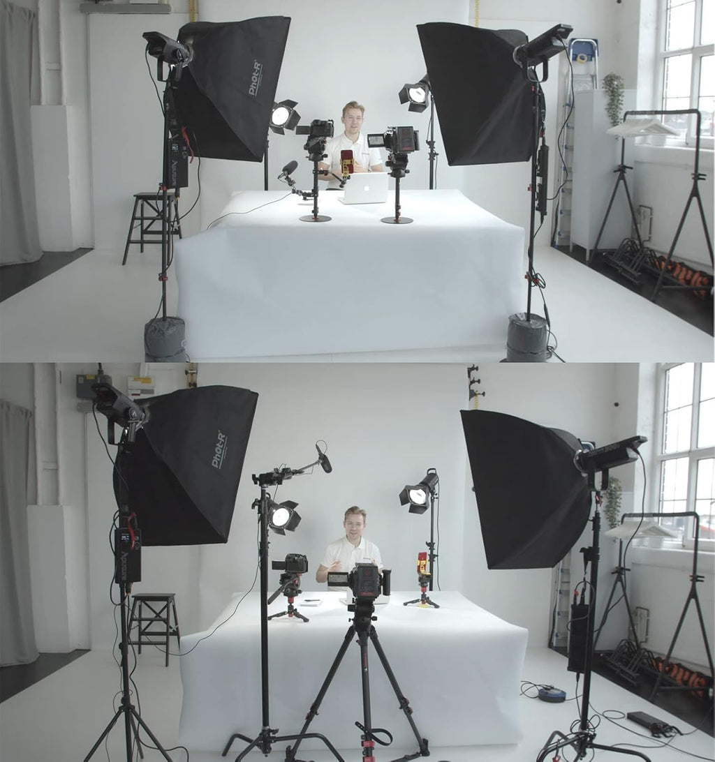 IFOOTAGE Cobra RB-A300,Round Base Monopod,Professional Camera Aluminium Monopod with Quick Adjustment Height Buckle,Compatibility DSLR Cameras Camcorders(151cm/59.44Inc)