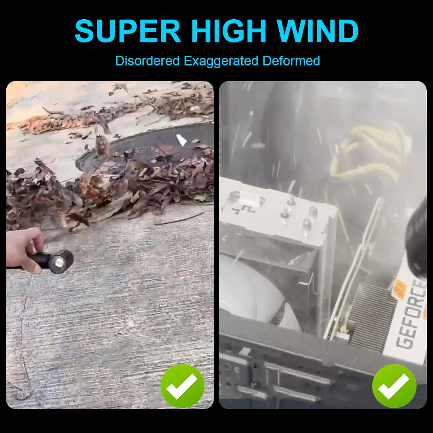 Compressed-Air-Dust Collector-Mini Portable- Turbo Fan- 130000RPM Electric Duster-Cleaning kit- No Canned- Replace Compressed air can- Car Dryer air Blower- Pc dusters forCleaning