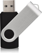 20 Pack USB 2.0 Flash Drives - 32GB Memory Stick, Black
