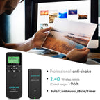 AODELAN Camera Intervalometer Wireless Shutter Release Timer Remote Control for Sony a6400, a7III, a9, a77, a99, A7, A7 II, A7R IV, A7R II,A7RIII, a77II, a6500, a6300; Replace RM-L1AM and RM-SPR1
