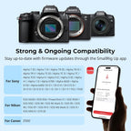 SMALLRIG Camera Remote Control Wireless Shutter Commander for Sony for Canon for Nikon Camera, fits for A7 IV, A7R V, A7R IV, A7R III, A7S III, A6700, FX3, A7CR, A7C II, ZV-E10, R5, R6, R7, R8-5207